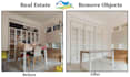 do professional real estate item removal