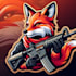 design super fox gun mascot logo for you with satisfaction guaranteed