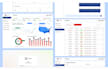 do dashboard ui ux, saas, crm, admin panel design in figma