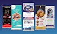 design standee, street sign, bandit sign, billboard, hoarding sign, or roll up