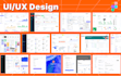 design saas UI UX, dashboard design, web app in figma