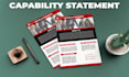 federal government contract capability statement design
