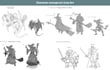 create concept art of 2d game assets