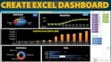 create excel dashboard, pivot table, charts with slicer