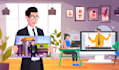 create 2d animated explainer video, marketing video ads