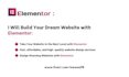 customize wordpress website with elementor