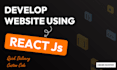 develop your react js website
