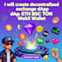 create decentralised exchange dapp eth bsc ton web3 wallet