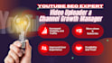 manage and grow your youtube channel with SEO expertise