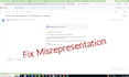 fix google merchant center misrepresentation and suspended