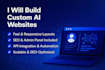 build fast SEO optimized ai website as a full stack developer