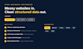 provide python web scraping to extract clean website data or emails