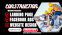 design contractor, construction, roofing, hvac, remodeling, plumbing website