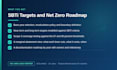 help businesses set sbti and net zero targets