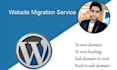 do backup, clone, migration wordpress website with transfer to another hosting