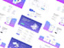 design and develop a static website with html, css and js