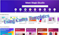 do professional canva  post designe, eye catching   design using canva template