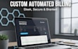 design a professional automated excel invoice and digital billing system