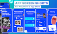 create app screenshot mockups for the play store app store and ipad