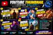design the best youtube thumbnail