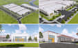 design industrial building, warehouse and factory