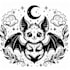 make a cute and spooky tattoo design from your idea