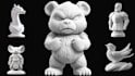 sculpt 3d print stylized character model, statue, mascot, chibi, toys, figures