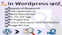 do onpage SEO in wordpress with ranked google