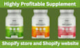 create health and fitness shopify supplement store health nutrition website