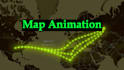 create professional map animation with motion graphics