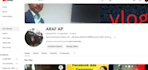 create,setup youtube channel with logo,banner