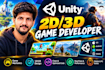develop game for android, ios, and webgl on unity