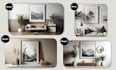 wall frame canvas mockups for your artwork