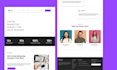 website UI ,  website mockup, figma web template