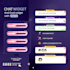 design and code custom stream chat, event widget, alerts, goal widget