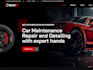 create a car repair website, car servicing website, auto repair website