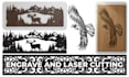 convert image to dxf, svg file for cnc laser cutting, engraving
