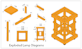 illustrate instruction manual line art step by step