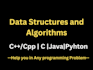 code expert cpp projects c language python data structure and algorithm