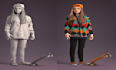 3d character modeling 3d cartoon design 3d character modeling 3d model 3d rig