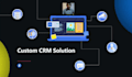 create a custom CRM website on laravel or wordpress