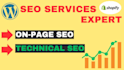 optimization wordpress shopify onpage SEO on top page