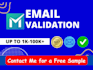 millionverifier bulk email validation, email list cleaning