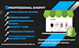 setup profitable shopify website or shopify store design