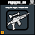 make you a weapon and with a custom icon