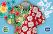 design a tropical hawaiian shirt for printify