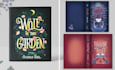 design a custom hand lettered book cover with unique illustrations