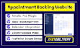install amelia pro, bookly, latepoint, motopress, setup bookingpress website