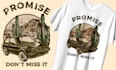 draw custom design tees in amazing vintage ilustration