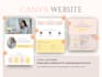 create customized editable websites using canva